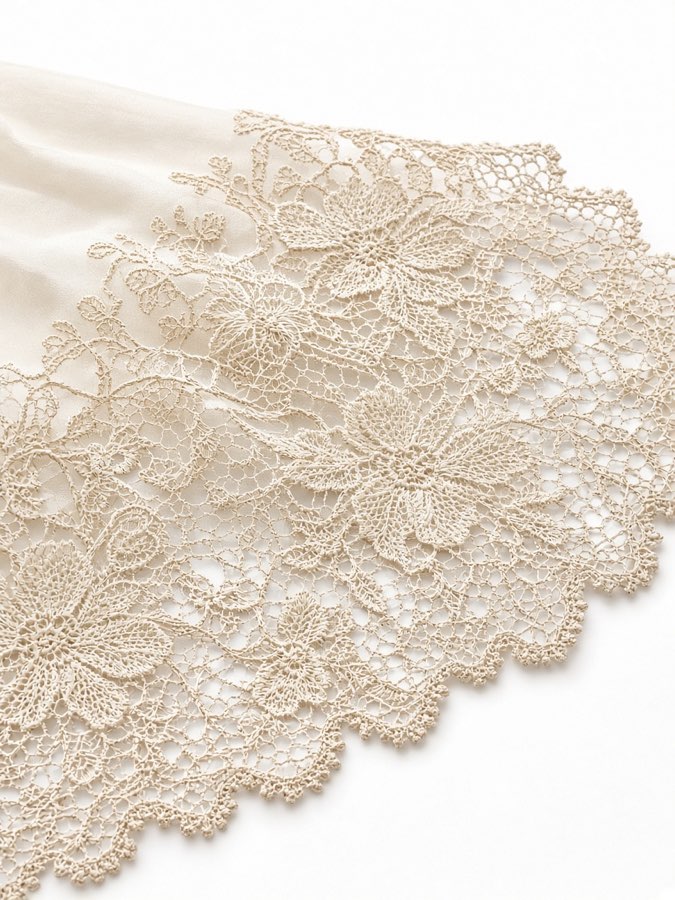 French Lace Overlay